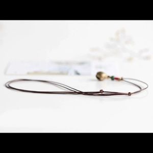 FREE SHIPPING-  Brass Ganesh Bell Necklace 🌸